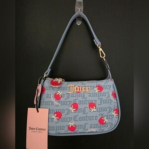 NWT Juicy Couture Berry Sweet Convertible Wristlet